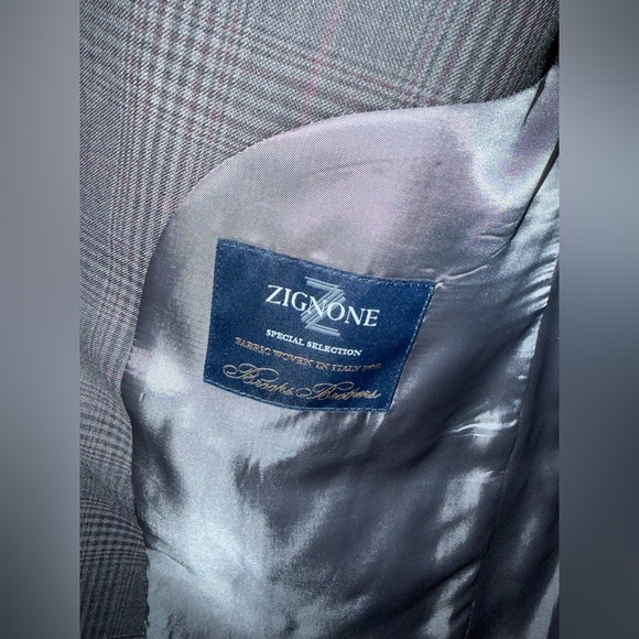 Brooks Brothers Classic Fit (Regent) Checkered Sport Coat 46R - Picture 6 of 9